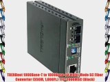 TRENDnet 1000Base-T to 1000Base-SX Multi-Mode SC Fiber Converter (550M 1800Ft.) TFC-2000MSC