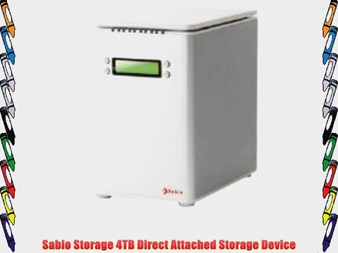 Sabio Storage 4TB Direct Attached Storage Device