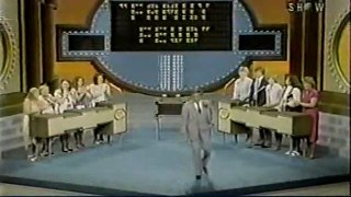 Family Feud ABC Daytime 1981 Richard Dawson Episode 1