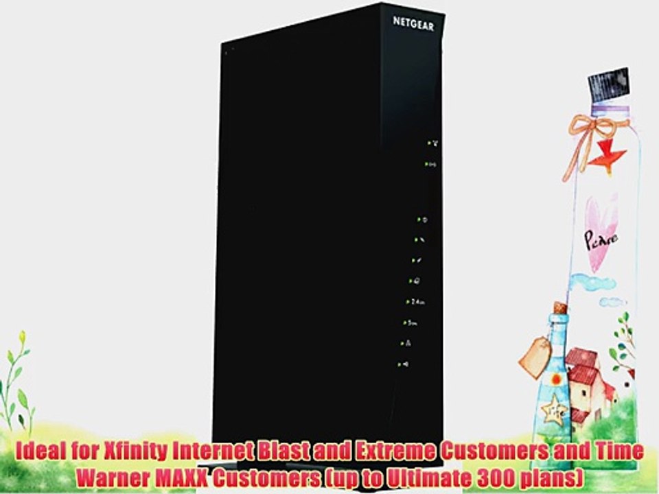 NETGEAR AC1750 Wi-Fi DOCSIS 3.0 Cable Modem Router (C6300)