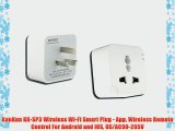 KanKun KK-SP3 Wireless Wi-Fi Smart Plug - App Wireless Remote Control For Android and iOS US/AC90-265V