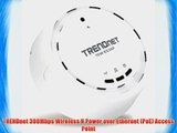 TRENDnet 300Mbps Wireless N Power over Ethernet (PoE) Access Point
