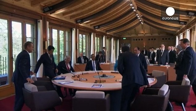 В Германии в воскресенье открылся двухдневный саммит Большой семёрки