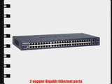 Netgear FS750TNA 48 Port 10/100 Smart Switch with 2 Gigabit Ethernet Ports