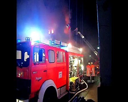 Brand eines Hauses in der Jägerstraße, 31226 Peine