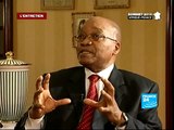Jacob Zuma, président de l'Afrique du Sud