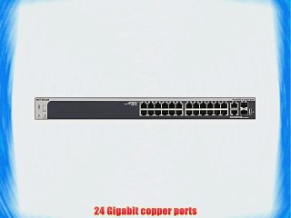 Netgear ProSAFE S3300-28X/28-Port Gigabit Stackable Smart Switch (GS728TX-100NES)