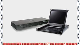IOGear 16-Port PS/2 USB Combo KVM with 17- Inch Rack Mount LCD Bundle (GCL1716)