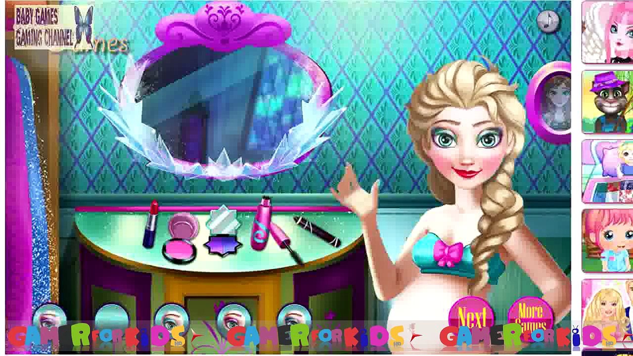 Disney frozen game - Frozen elsa makeover spa baby videos games for kids