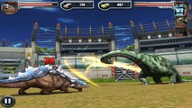 Jurassic Park Builder: Ankylosaurus [BATTLE] [EVOLUTION 3]