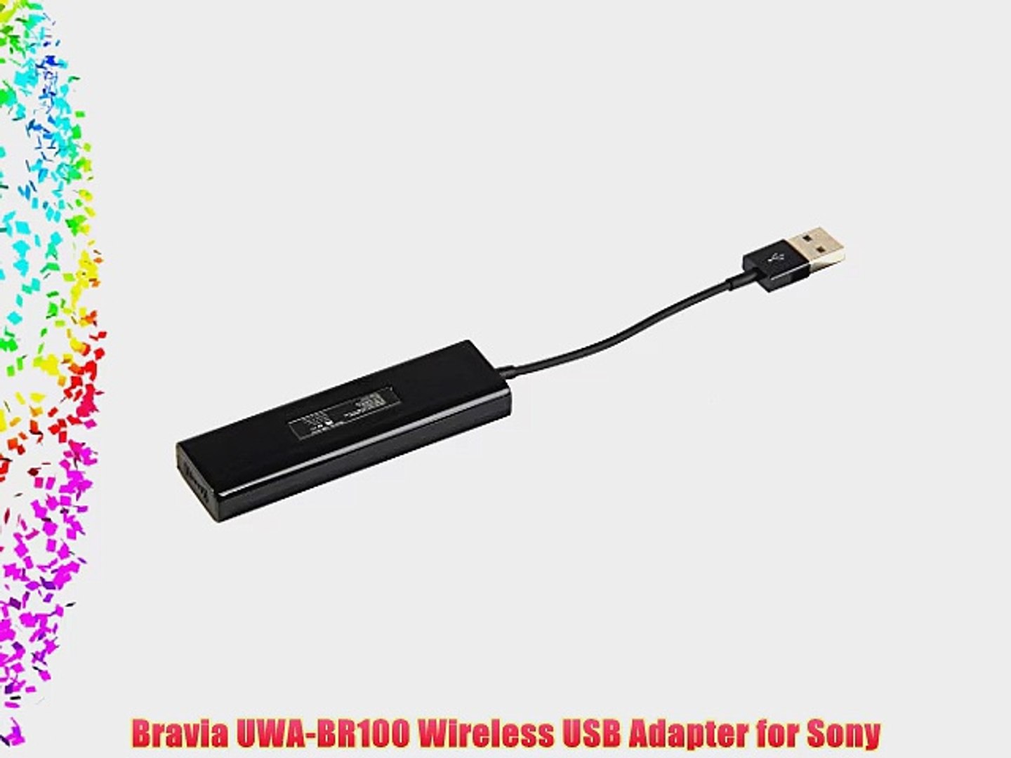Bravia UWA-BR100 Wireless USB Adapter for Sony - video Dailymotion