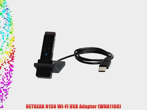 NETGEAR N150 Wi-Fi USB Adapter (WNA1100)