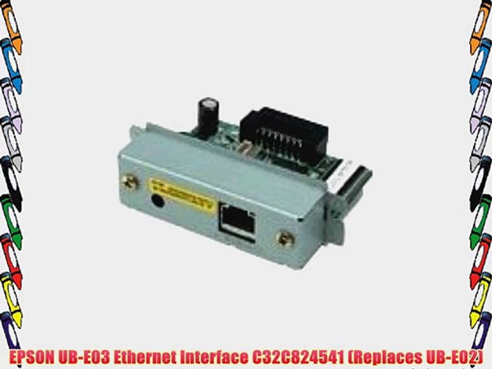 EPSON UB-E03 Ethernet Interface C32C824541 (Replaces UB-E02)