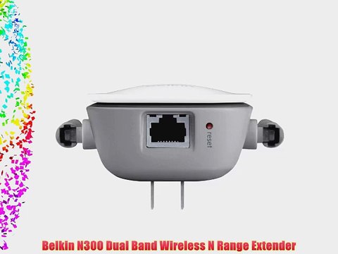 Belkin N300 Dual Band Wireless N Range Extender