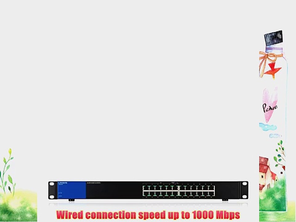 Linksys 24-Port Gigabit PoE  Switch (LGS124P)