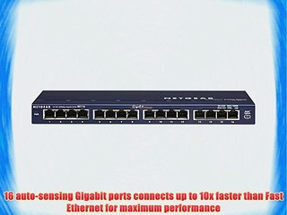 NETGEAR ProSafe Ethernet Switch (GS116NA)