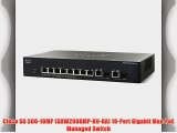 Cisco SG 300-10MP (SRW2008MP-K9-NA) 10-Port Gigabit Max-PoE Managed Switch