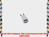 Digi 301-1001-15 Egdeport/1 USB to Serial Converter with 2-Meter Captive Cable