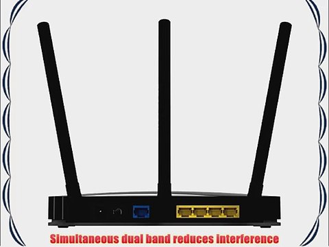 NETGEAR AC750 Dual Band Wi-Fi Gigabit Router (R6050)