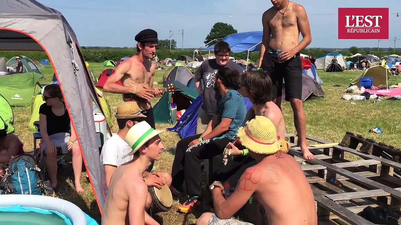 Réveil en musique au camping du Jardin du Michel