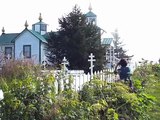 Russian Orthodox Church in Ninilchik Alaska