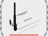 TRENDnet Wireless N 1-Port Multi-Function USB Print Server TEW-MFP1