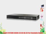 CISCO SYSTEMS SG500-28-K9-NA 28 Port Stackable Switch
