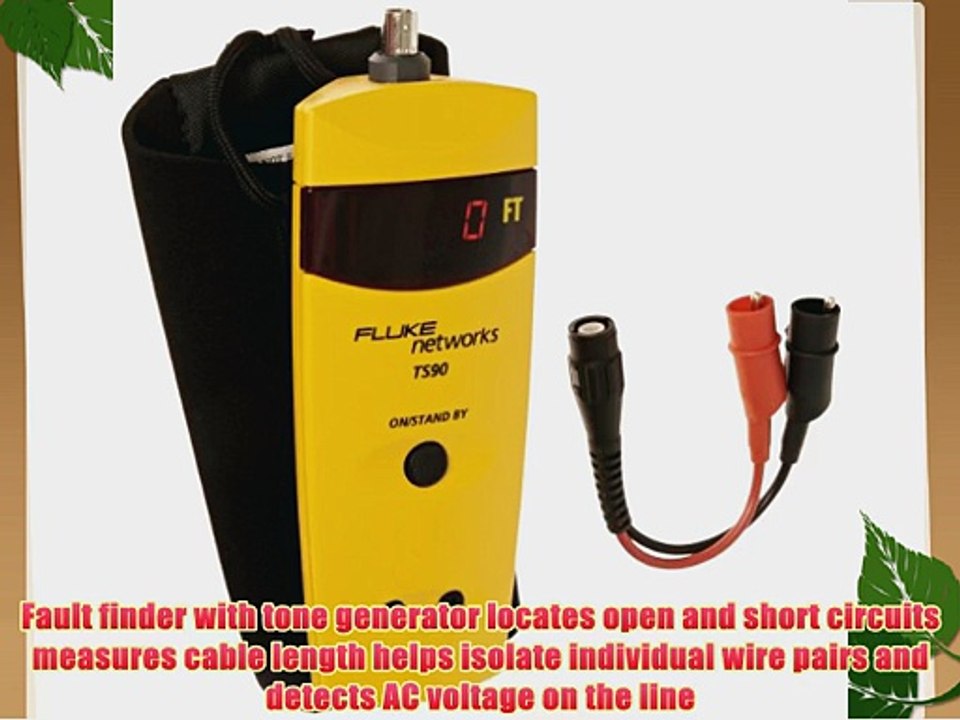 Fluke Networks TS90 Cable Fault Finder