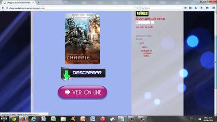ver o descargar la pelicula chappie en español(audio)latino 1link