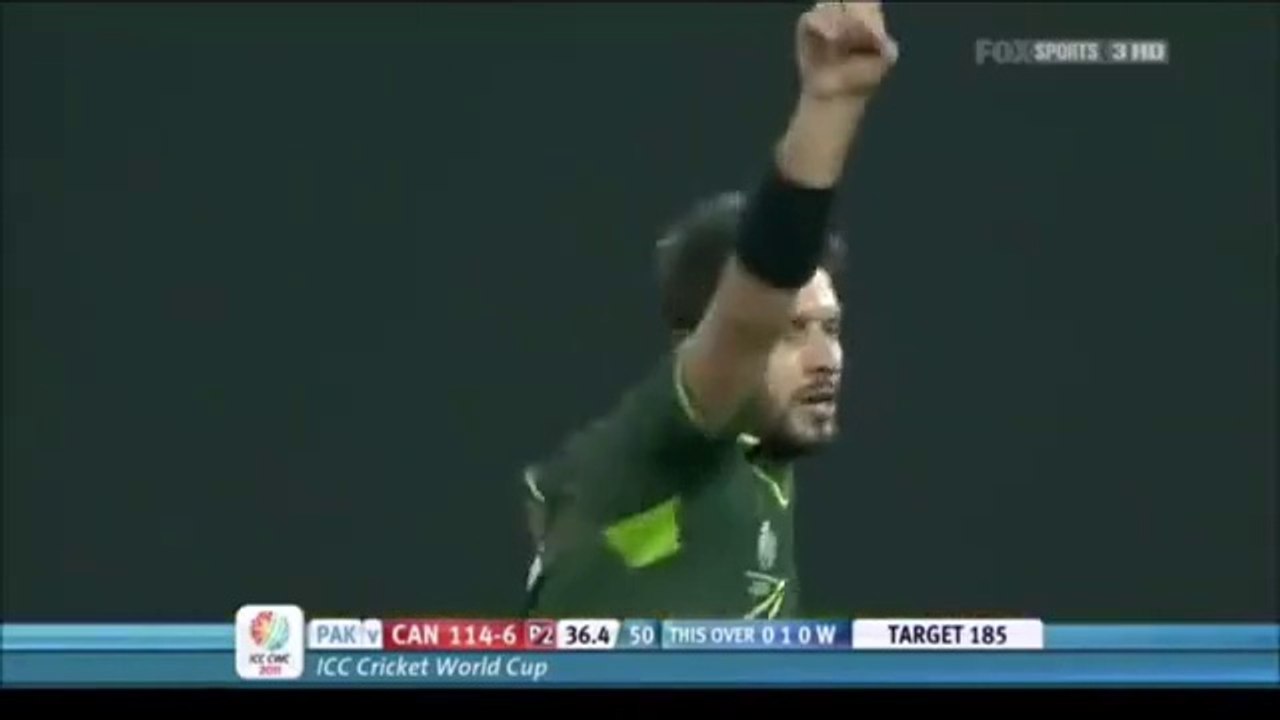 pakistani hero Shahid Afridi  - 21 Wickets video highlights In World Cup 2011