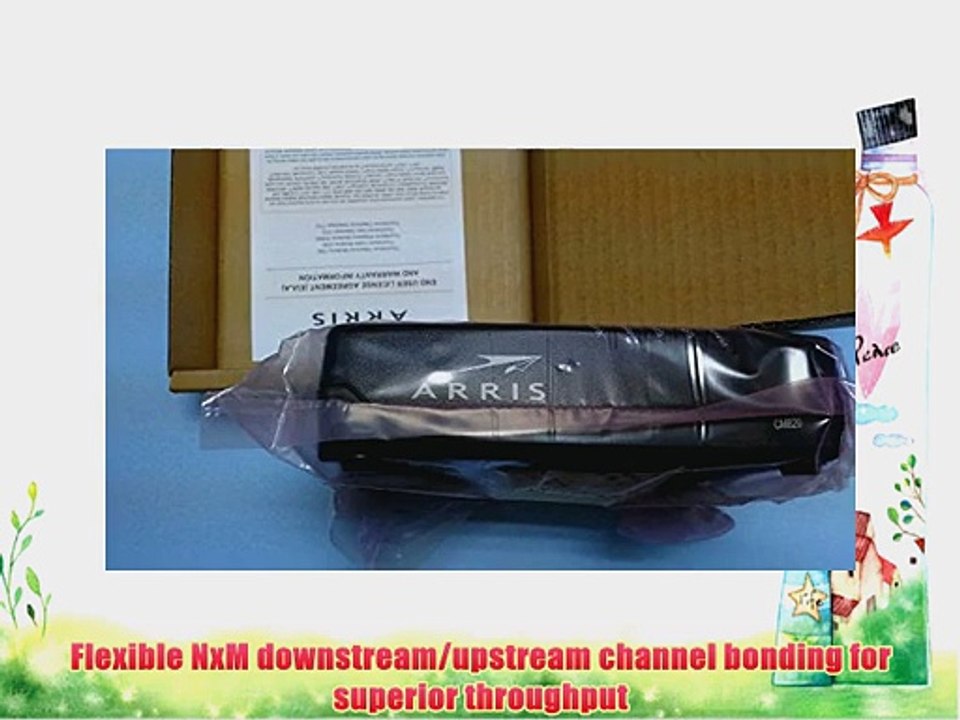 ARRIS Touchstone Cable Modem CM820 DOCSIS 3.0 8x4