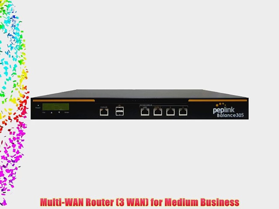 Peplink Balance 305 Multi-WAN Router (BPL-305)