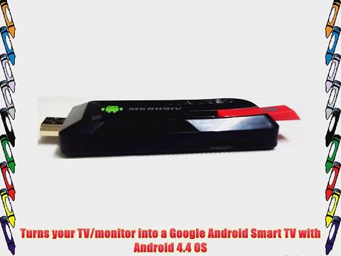 DIAOTEC(TM) MK809IV-16G Mini PC Android TV Dongle. Quad Core RK3188 ARM Cortex-A9 processor