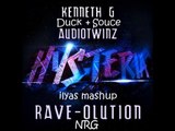 Kenneth G vs AudioTwinz & Duck Sauce - Rave-Olution NRG ( WizarD  mashup)