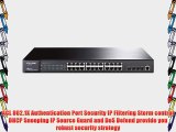 TP-LINK TL-SG5428 28-port Pure-Gigabit L2 Managed Switch 24 10/100/1000Mbps Ports 4 Gigabit