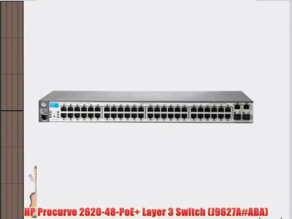 HP Procurve 2620-48-PoE  Layer 3 Switch (J9627A#ABA)