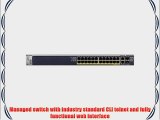 NETGEAR ProSAFE M4100-26-POE 24 Port Fast Ethernet Managed Switch w/ PoE 10/100 Mbps