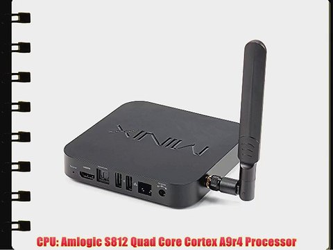 MINIX NEO X8-H Plus (X8-H Plus) Amlogic S812 Quad Core Android 4.4 Mini TV Box HDMI HDD Player