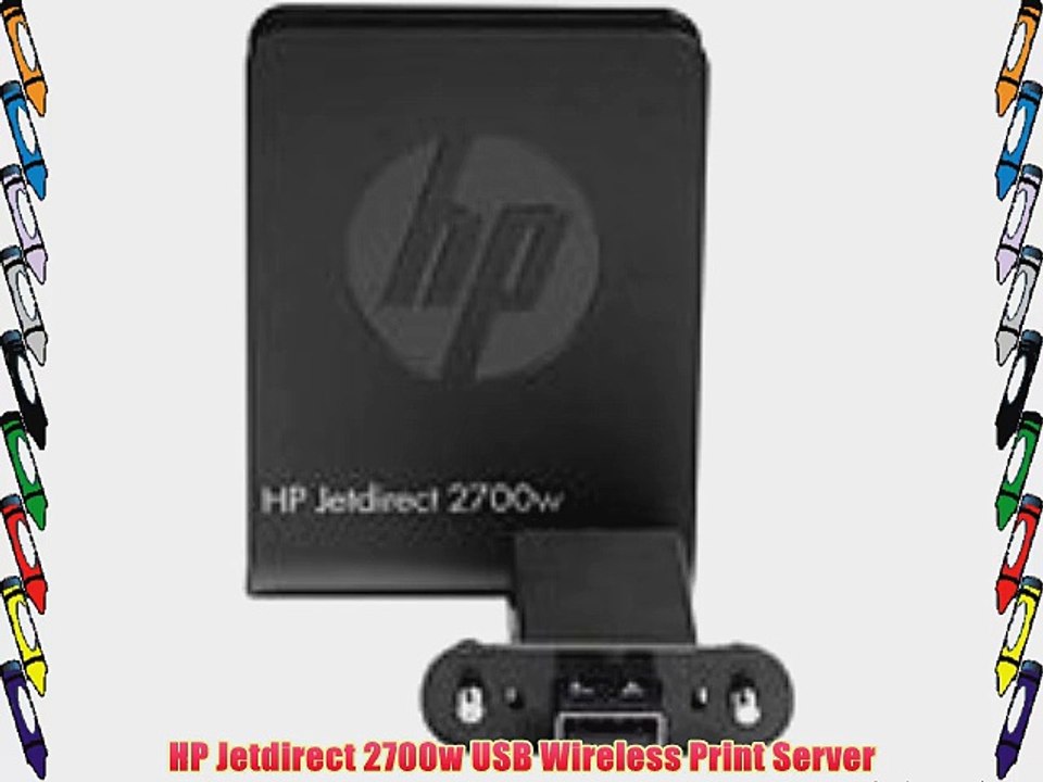 HP Jetdirect 2700w USB Wireless Print Server