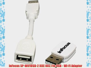 Download Video: InFocus SP-WIFIUSB-2 IEEE 802.11n USB - Wi-Fi Adapter