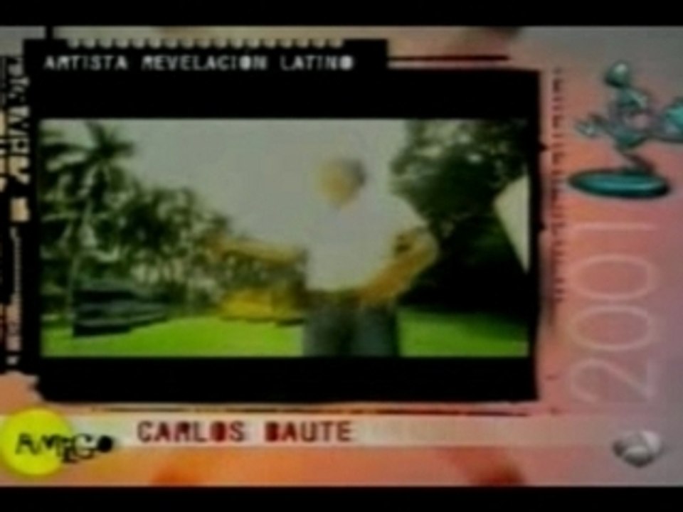 Carlos baute en premios amigo
