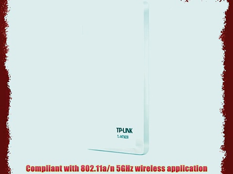 TP-LINK TL-ANT5823B 5GHz 23dBi Outdoor Directional Panel Antenna N Type Female connector