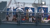 European ships rescue 4,000 migrants, Italy feels overstretched