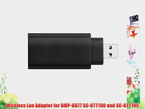 Panasonic DMP-BD77 DMP-BD79 SC-BTT190 and SC-BTT195 Wireless Lan Adapter (DY-WL5)