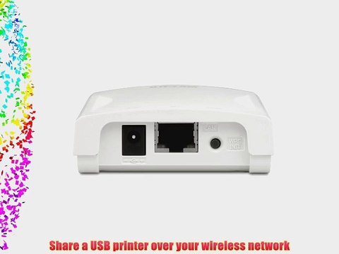 BUFFALO Wireless USB 2.0 Print Server (LPV4-U2-300S)
