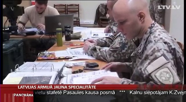 Latvijas armijā jauna specialitāte