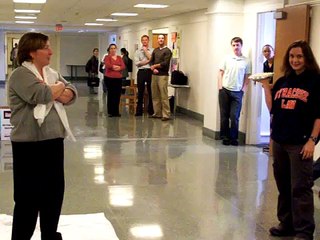Syracuse Law Professor Gets Pie in Face