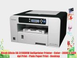 Ricoh Aficio SG 3110DNW GelSprinter Printer - Color - 3600 x 1200 dpi Print - Plain Paper Print