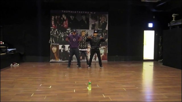 Kai (EXO), TaeMin (SHINee), EunHyuk (Super Junior) - Gayo Daejun dance [dance practice] MIRROR