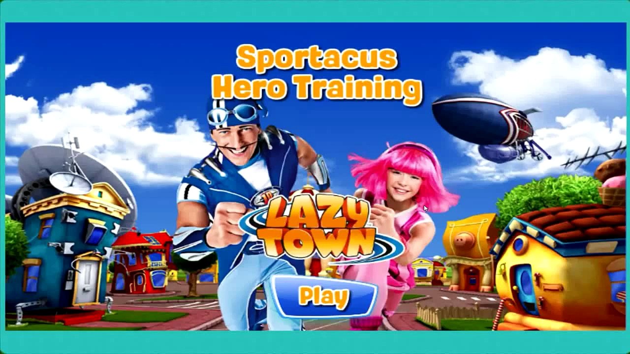 Lazy Town Sportacus Hero Training Game for Kids...